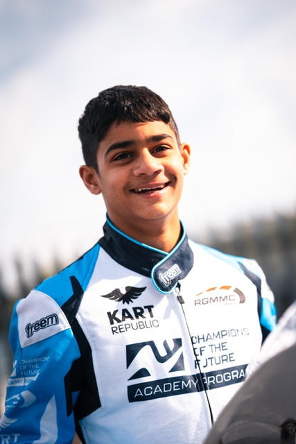 Kart Republic × Champions of the Future — paddock portrait